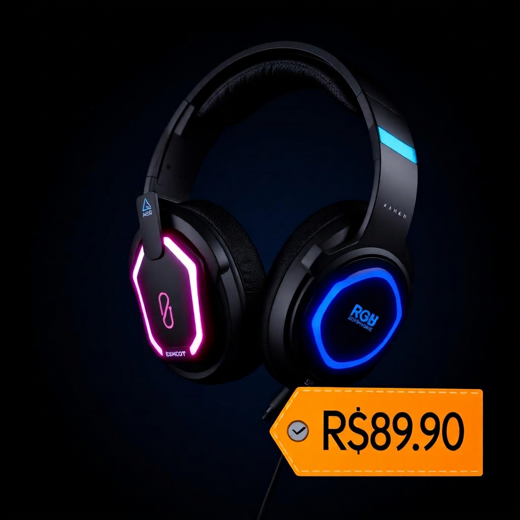 Headset gamer em oferta